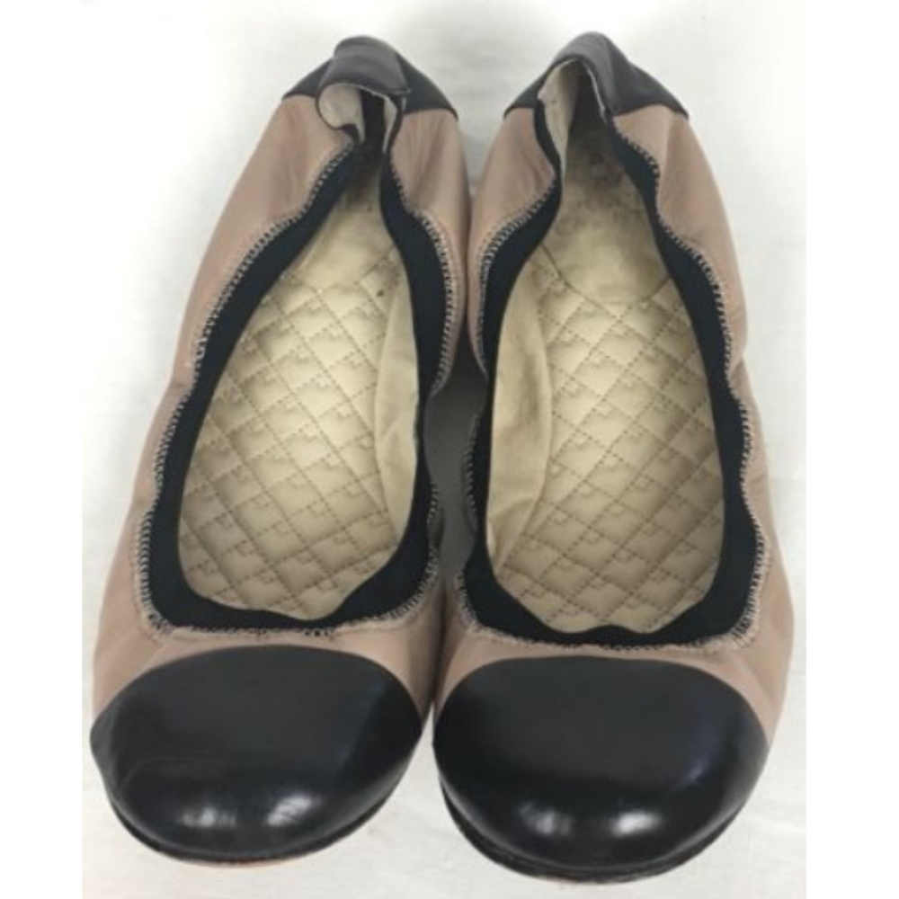 Vince Camuto 10M Elisee Cap Toe Ballet Flats